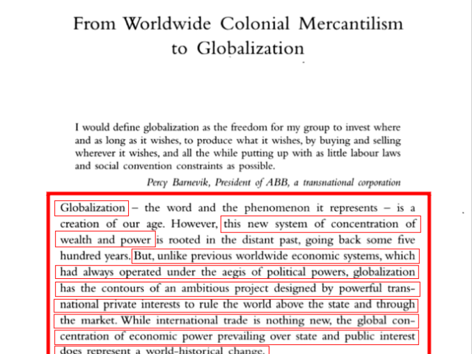 Boken "Juggernaut Politics: Understanding Predatory Globalization" - Utgitt i 2003