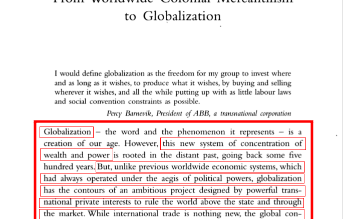 Boken "Juggernaut Politics: Understanding Predatory Globalization" - Utgitt i 2003